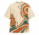 Ornate Paisley Mandala T-Shirt.webp