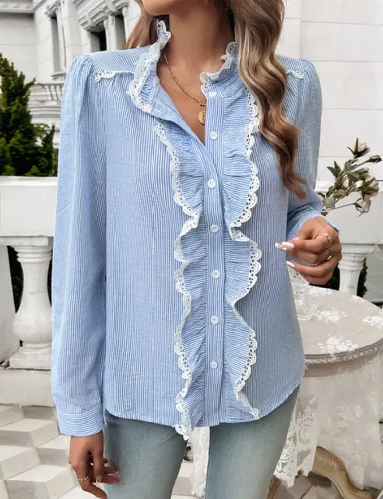 RUFFLE SHIRT