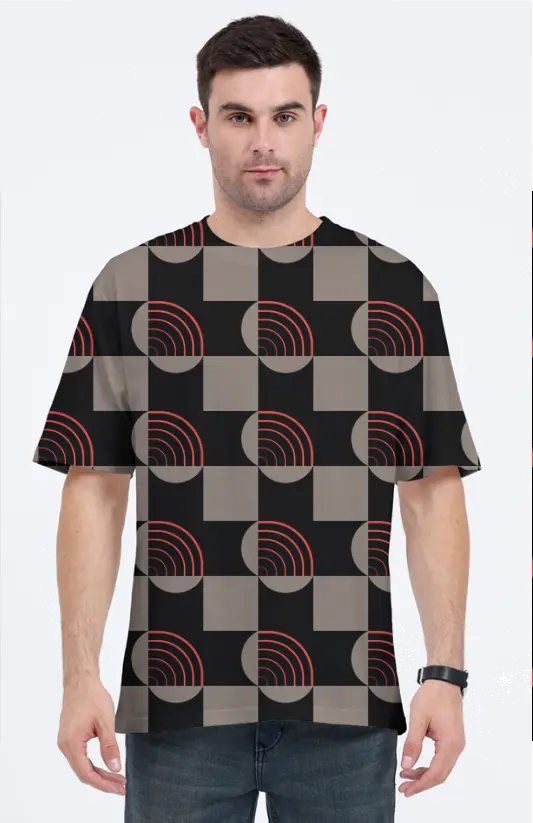 GRID ECHOES TEE