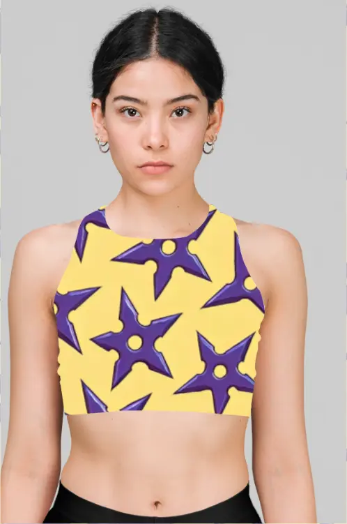 SHURIKEN STAR POWER CROP TOP (XS, None)