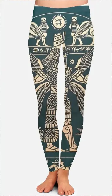 ZIGGURAT CHROMA LEGGINGS (XS, None)