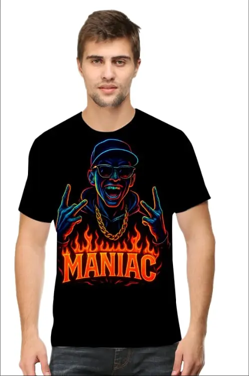 THE PYROKINETIC PRANKSTER TEE (XS, Custom Letter)