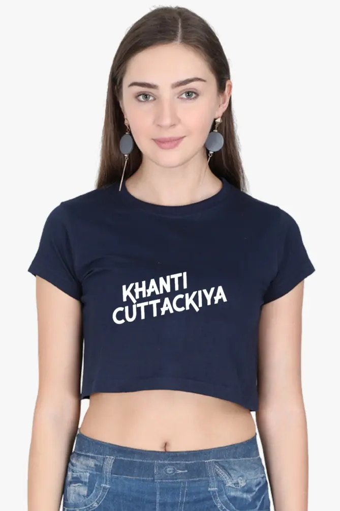CUTTACKIYA SOUL CROPPED TEE