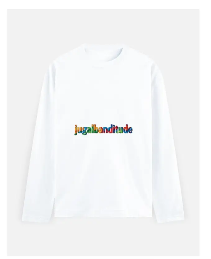 THE JUGALBANDI T-SHIRT (white, XS, None)