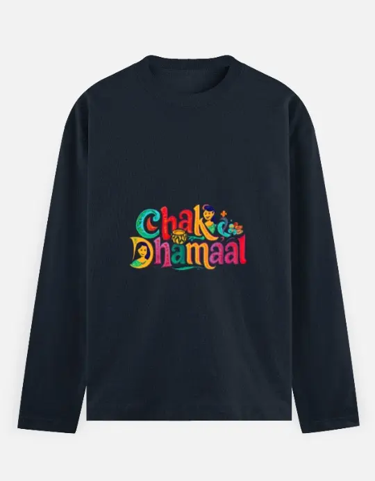 CHAK DHAAMAAL LONG-SLEEVE T-SHIRT (XS, None)