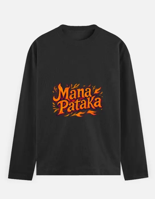 "MANA PATAKA" FIRESTARTER LONG-SLEEVE T-SHIRT