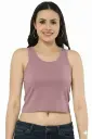THE "BLUSH SERENITY" CROP TANK