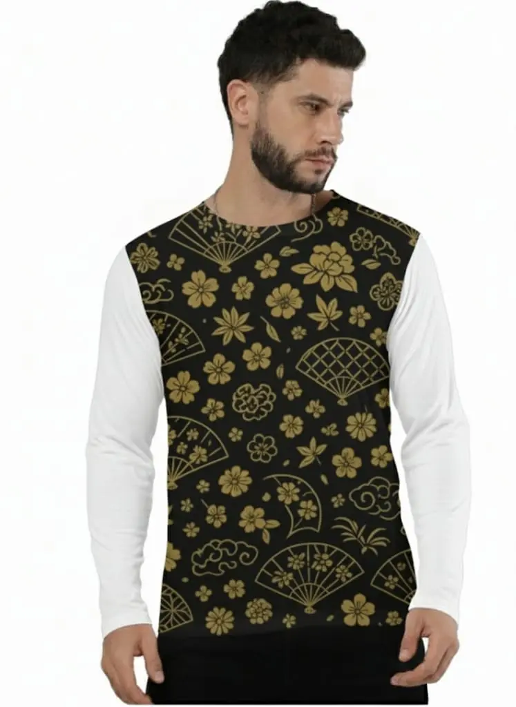 THE GOLDEN KAMI LONG-SLEEVE T-SHIRT (XS, None)