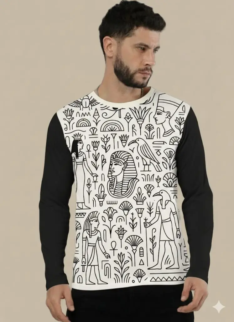 NILE GLYPH LONG SLEEVE (XS, None)