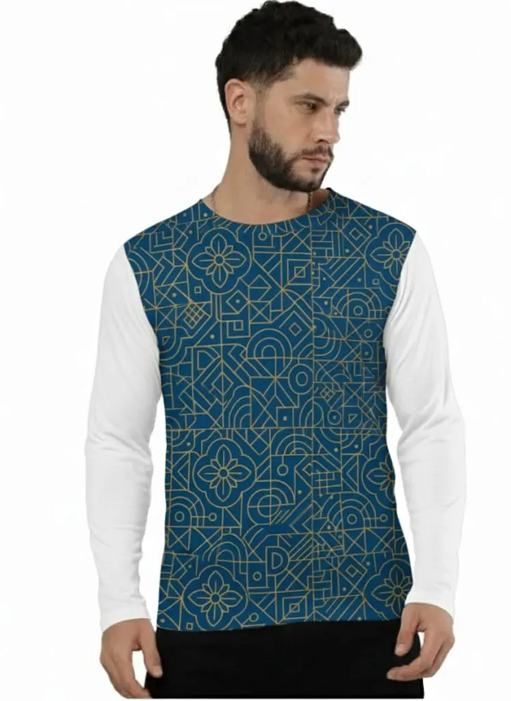 THE AZURE CARTOGRAPHER LONG SLEEVE TEE