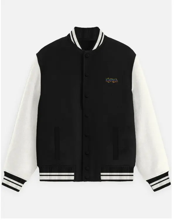 THE BLACK & WHITE KARMA VARSITY (XS, None)