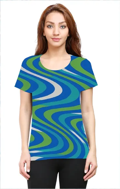 RETRO WAVES TEE