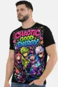THE "CHAOTIC GOOD" NEON-PULSE STREETWEAR T-SHIRT