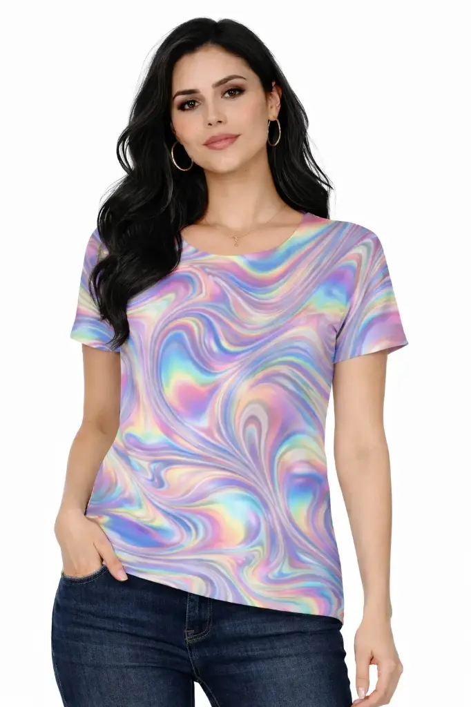 LIQUID AURA T-SHIRT  (XS, None)