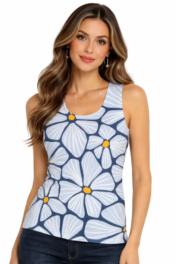 BLOOM FLOW TANK TOP  (XS, None)