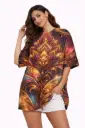 ✨ GOLDEN LOTUS AURA OVERSIZED T-SHIRT ✨ 
