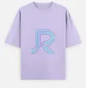NEON RIPPLE R OVERSIZED T-SHIRT 