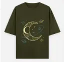COSMIC CRESCENT OVERSIZED T-SHIRT 