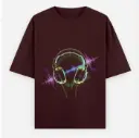 MIDNIGHT BEATS OVERSIZED T-SHIRT 