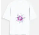 CHROMATIC BURST OVERSIZED T-SHIRT 