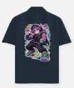 URBAN ANIME STREET GRAPHIC OVERSIZED SHIRT