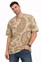 CLASSIC PAISLEY HERITAGE PRINT OVERSIZED T-SHIRT 
