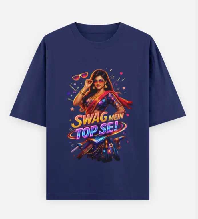 TOP-TIER SWAG GRAPHIC T-SHIRT 