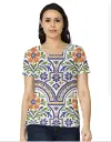  HERITAGE BLOOM ORNAMENTAL PRINT WOMEN’S T-SHIRT