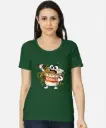 FUNNY NOODLES LOVER CARTOON T-SHIRT 