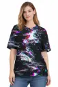 DIGITAL GLITCH CHAOS OVERSIZED T-SHIRT