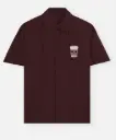  CUTE COFFEE CUP CARTOON SHIRT 