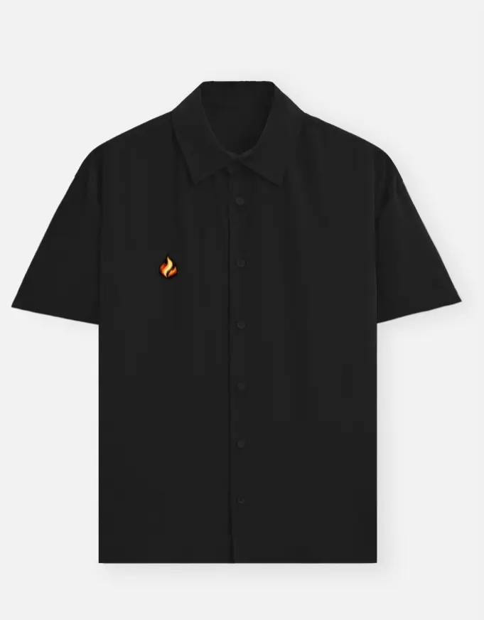 IGNITE MINIMAL FLAME SHORT-SLEEVE SHIRT  (XS)