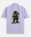 URBAN REBEL STREET ART BACK GRAPHIC SHIRT 