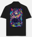 NEON STREET ANIME GRAPHIC OVERSIZED SHIRT