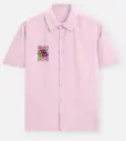 STAY WEIRD GRAPHIC POCKET SHIRT