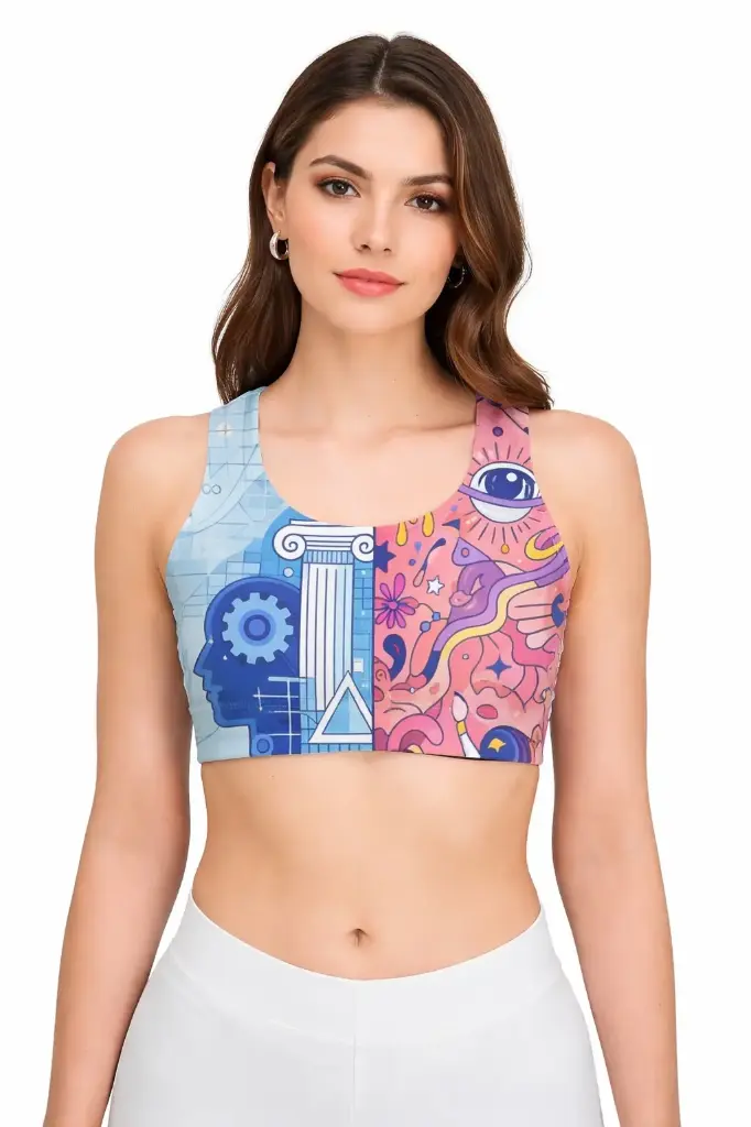  THE DUAL HEMISPHERE SPORTS BRA (XS)