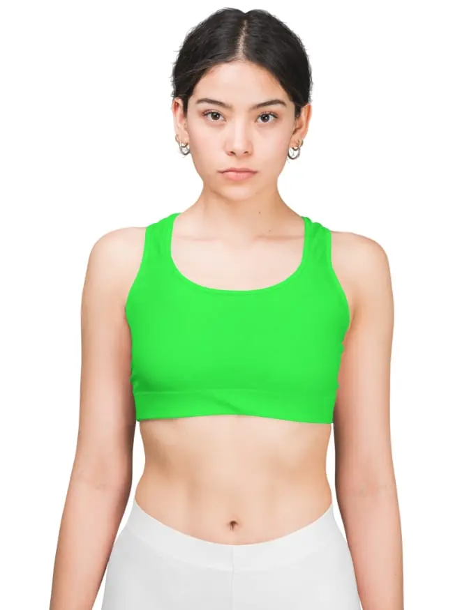 THE "IGNITE RACERBACK" SPORTS BRA (XS)