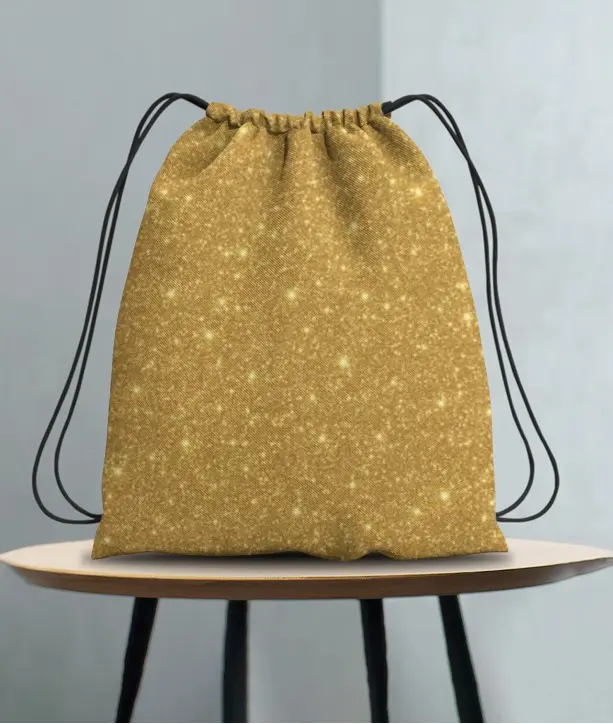 GOLDEN SPARKLE POUCH