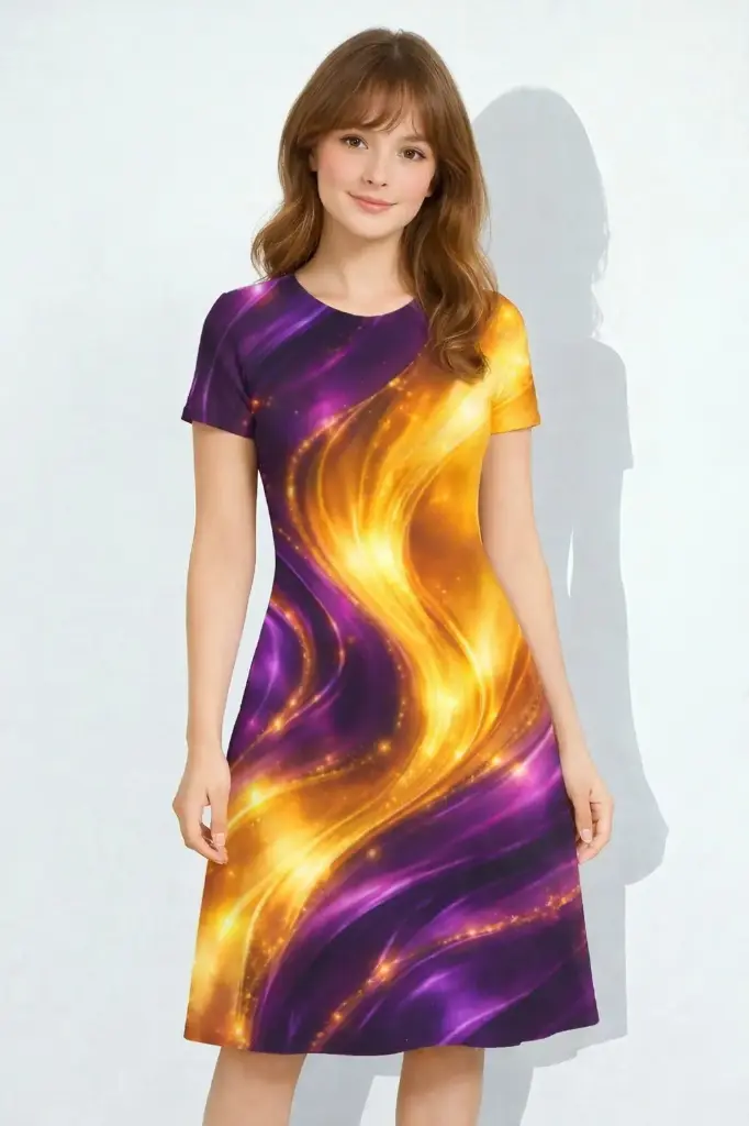 NOIR AURA DRESS (XS)