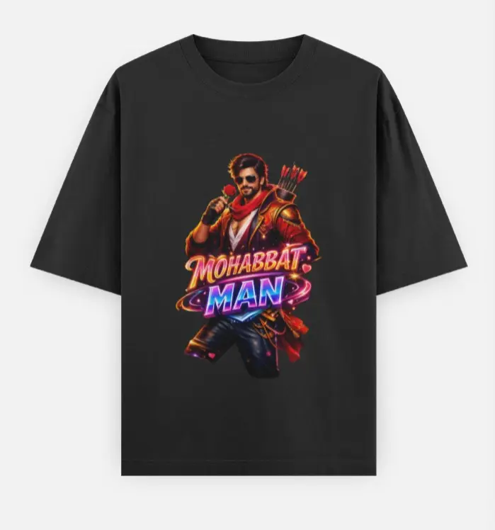MAN OF LOVE GRAPHIC T-SHIRT  (XS)