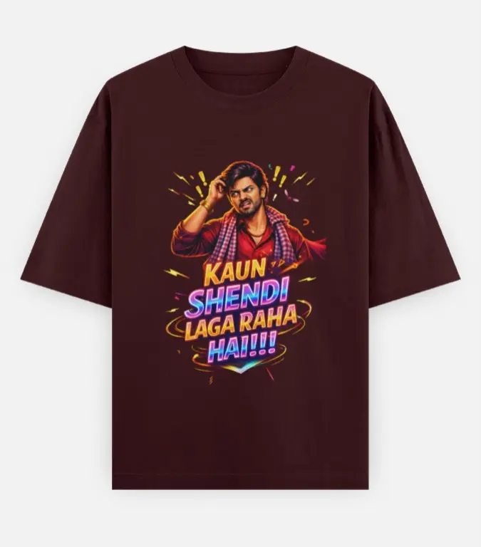 WHO’S ACTING SMART GRAPHIC T-SHIRT  (XS)