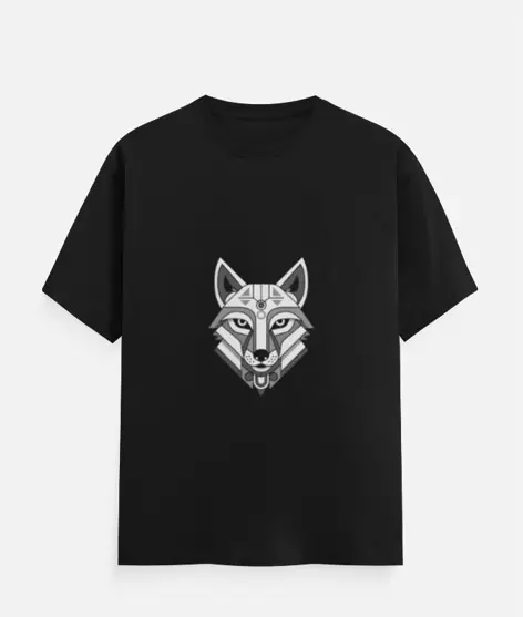 NEON MUSE LINE ART OVERSIZED T-SHIRT (XS)