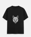 NEON MUSE LINE ART OVERSIZED T-SHIRT
