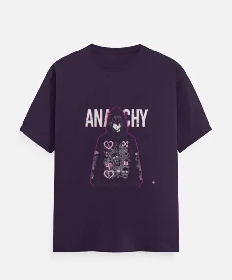 ANARCHY SOUL OVERSIZED T-SHIRT (XS)
