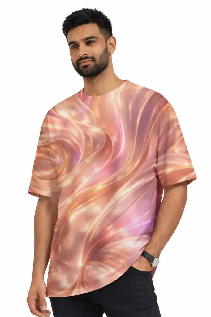 AURORA FLOW OVERSIZED T-SHIRT  (XS)