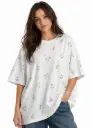 DAISY BLOOM OVERSIZED T-SHIRT 