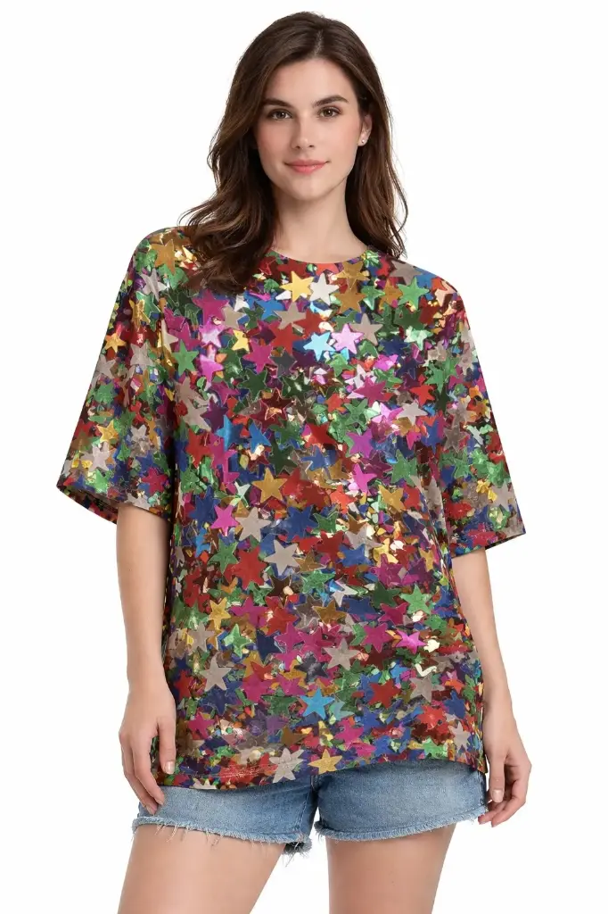 ✨ STARFALL OVERSIZED T-SHIRT ✨ (XS)