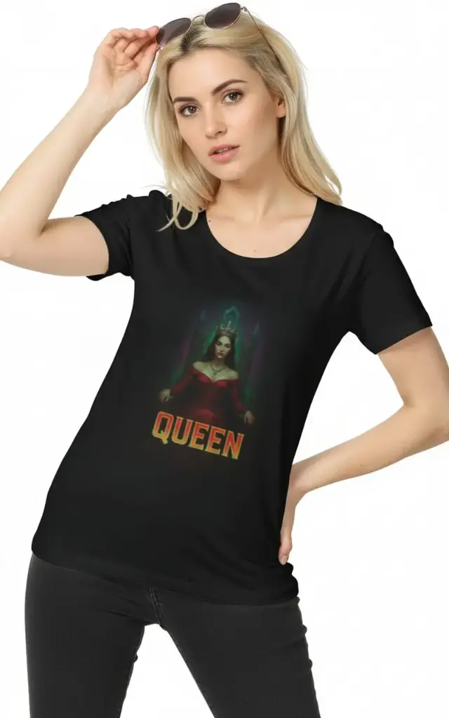 DYSTOPIAN REIGN QUEEN T-SHIRT (XS)