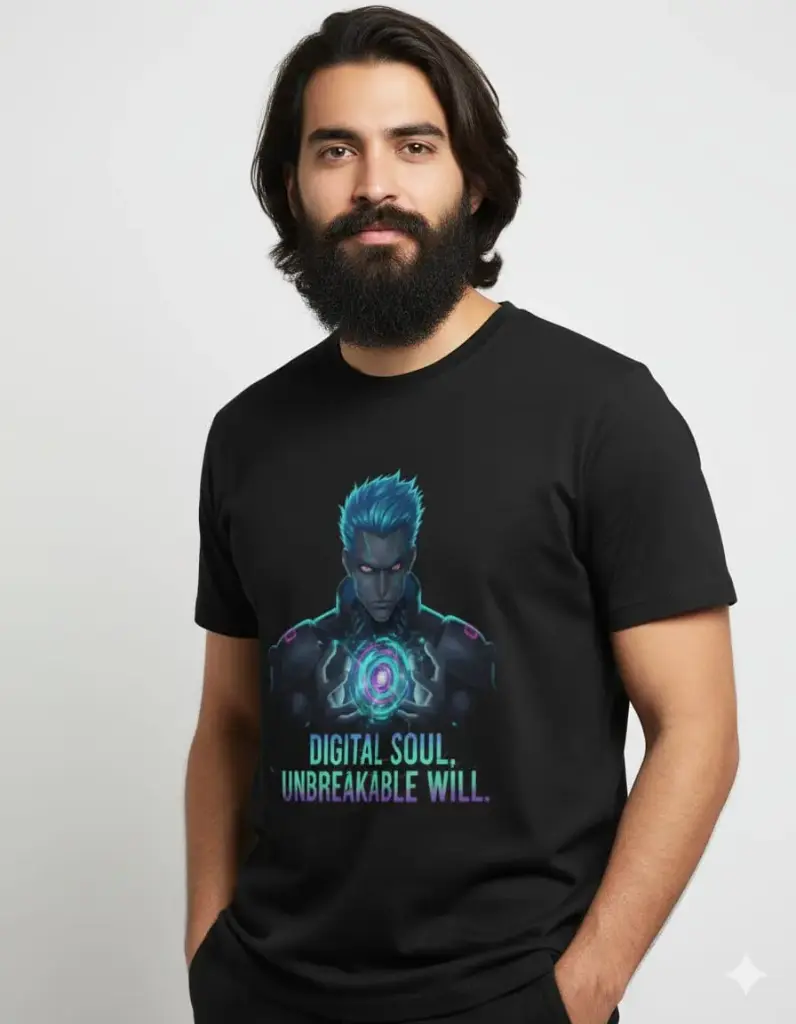 THE GLITCH-EYE FOCUS T-SHIRT (XS)