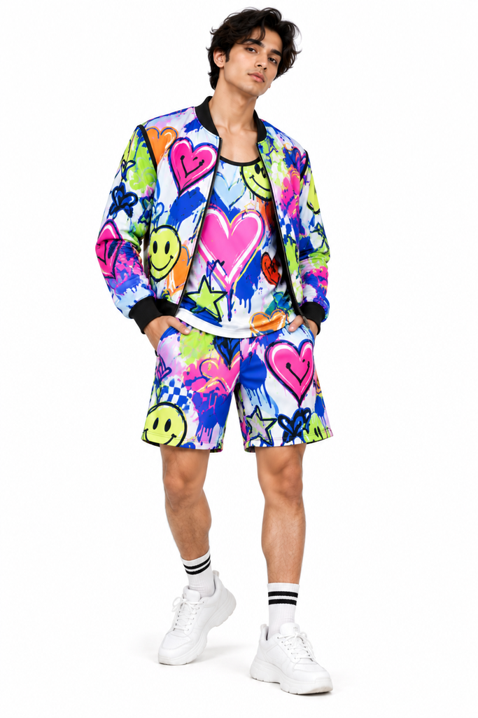 Neon Heart Signal Set